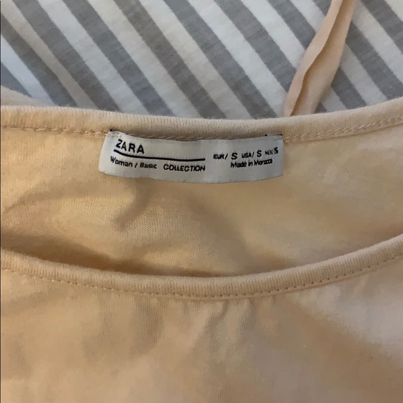 NWOT Zara backless tie tee - Picture 3 of 3